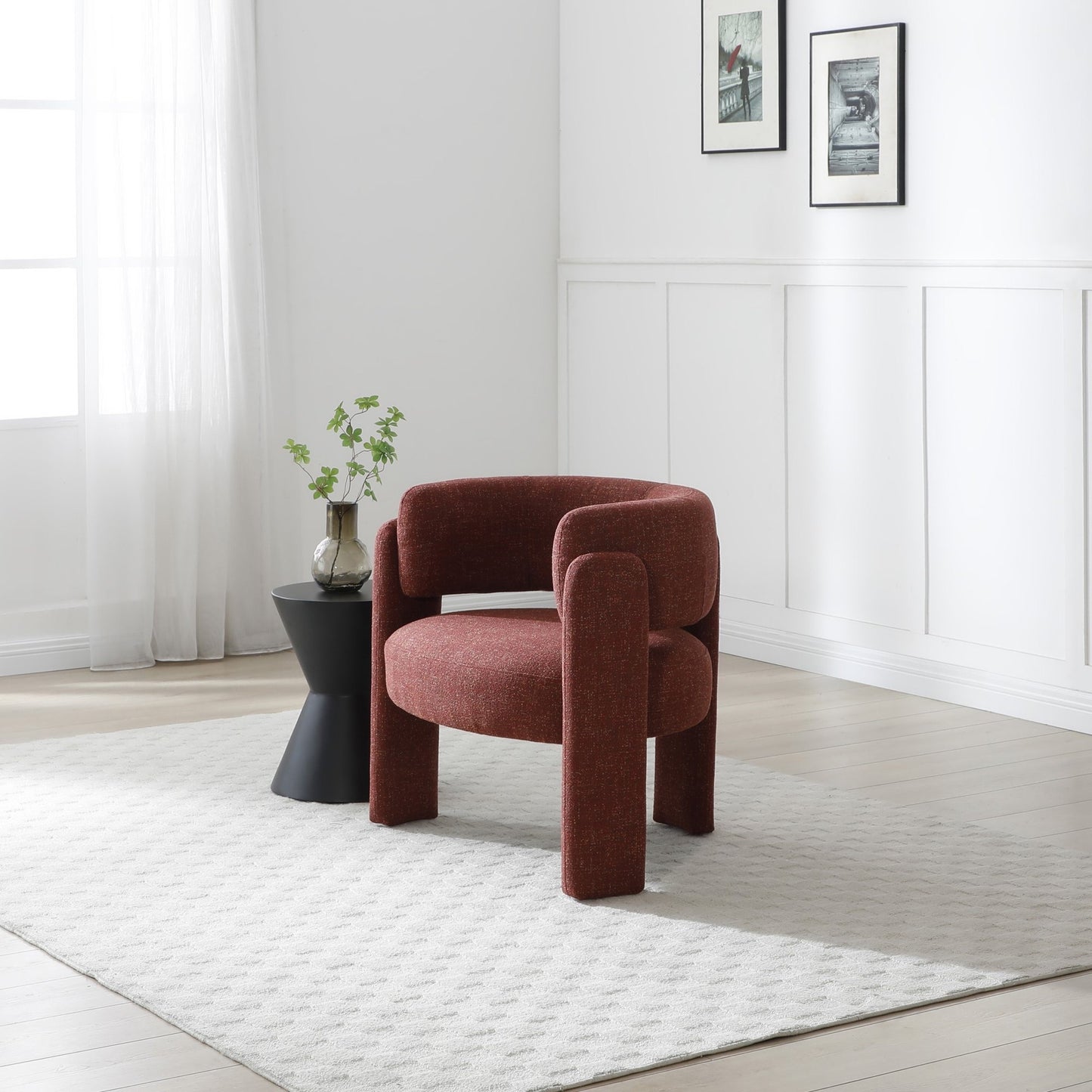 Adelaide Chair | Textured Dressing Chair