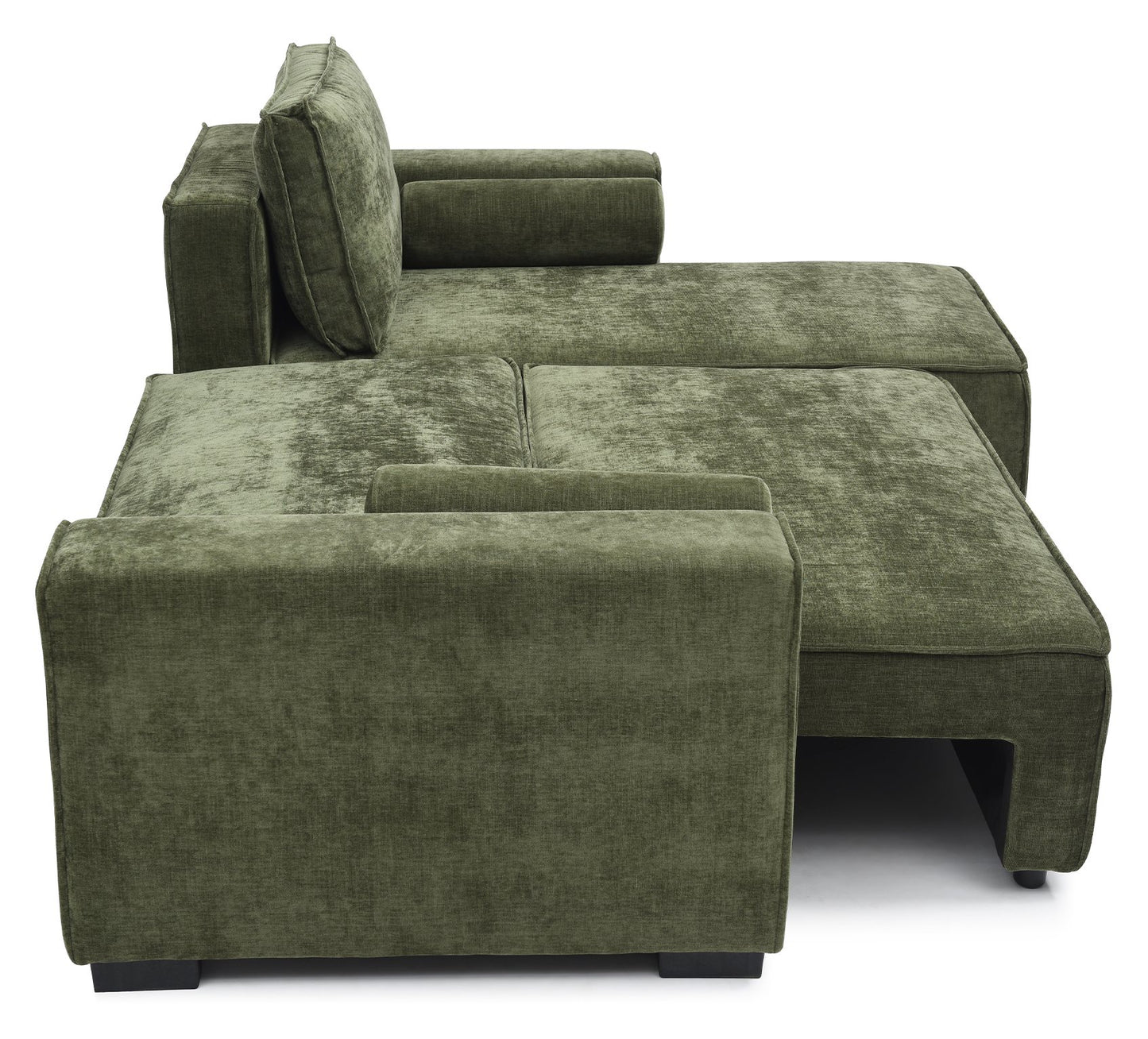 Shop the Harrison Corner Sofa Bed in Olive, a versatile and stylish solution for modern homes. This corner sofa bed offers the perfect balance of comfort and practicality.Shop online today at www.nobleandnook.co.uk