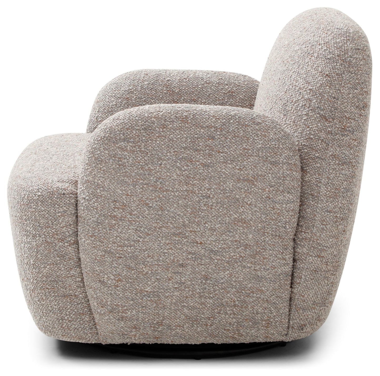 Micky Swivel Chair | Compact Comfort with Modern Style