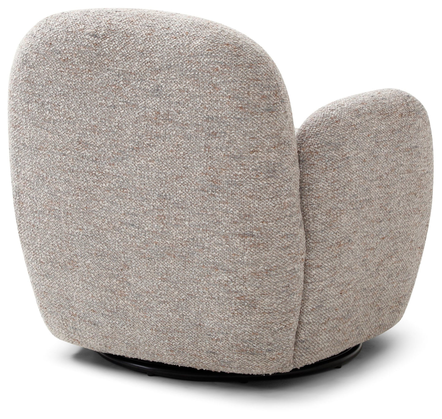 Micky Swivel Chair | Compact Comfort with Modern Style