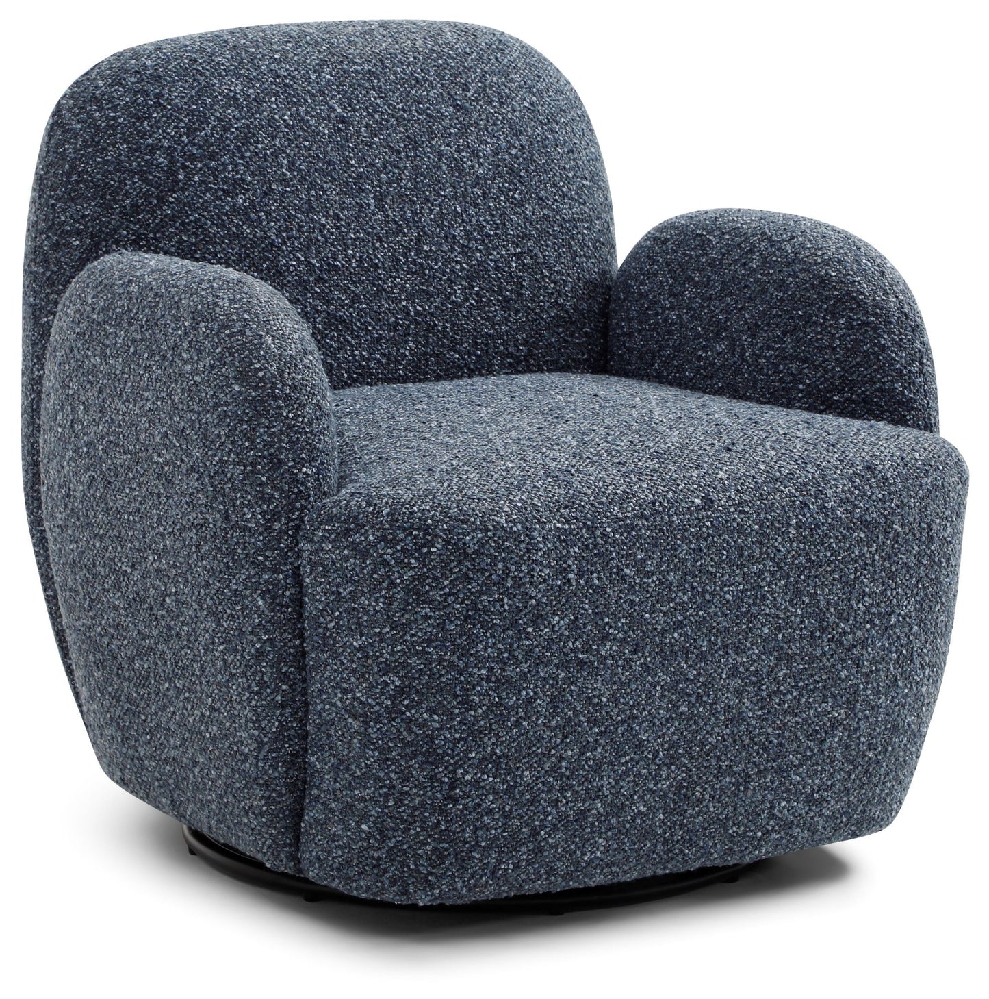 Micky Swivel Chair | Compact Comfort with Modern Style