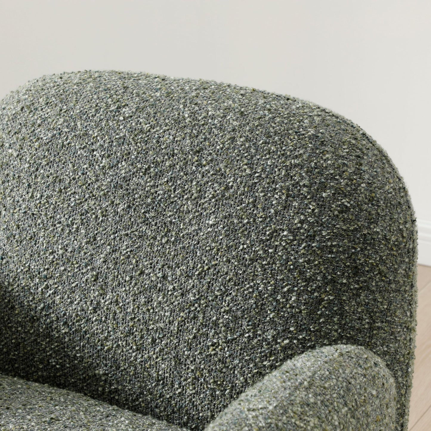 Micky Swivel Chair | Compact Comfort with Modern Style