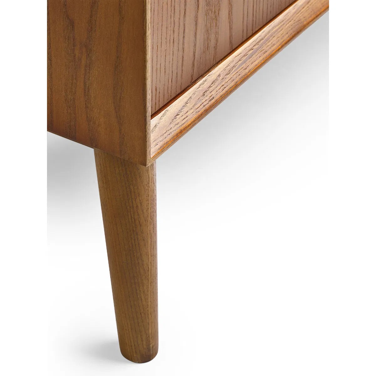 Shop the Lowry Large Sideboard, a beautifully designed storage solution, combining form and function with a retro flair in cherry ash wood veneer. Shop online today at www.nobleandnook.co.uk