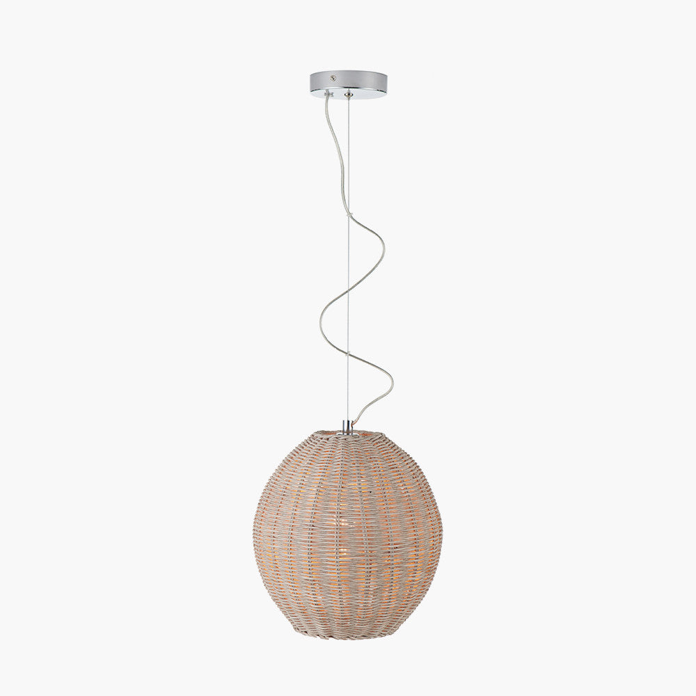 Crafted from exquisite antique cream-wash rattan and featuring an attractive oval design by Pacific Lifestyle. Shop online now at www.nobleandnook.co.uk