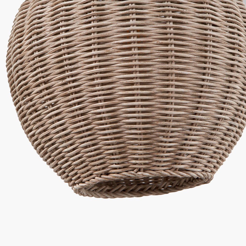 Crafted from exquisite antique cream-wash rattan and featuring an attractive oval design by Pacific Lifestyle. Shop online now at www.nobleandnook.co.uk