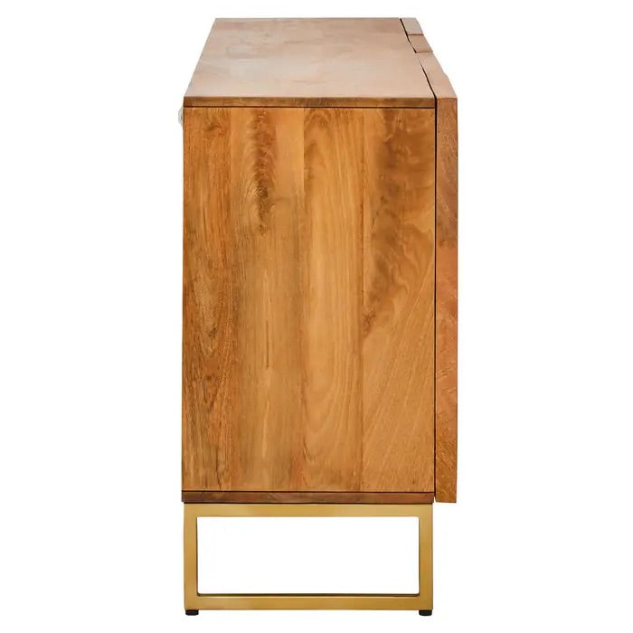 Elevate your home décor with this Four Door Sideboard, a perfect blend of rustic charm and contemporary elegance. A statement piece. Free UK Mainland Delivery. Shop online today at www.nobleandnook.co.uk