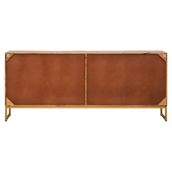 Elevate your home décor with this Four Door Sideboard, a perfect blend of rustic charm and contemporary elegance. A statement piece. Free UK Mainland Delivery. Shop online today at www.nobleandnook.co.uk