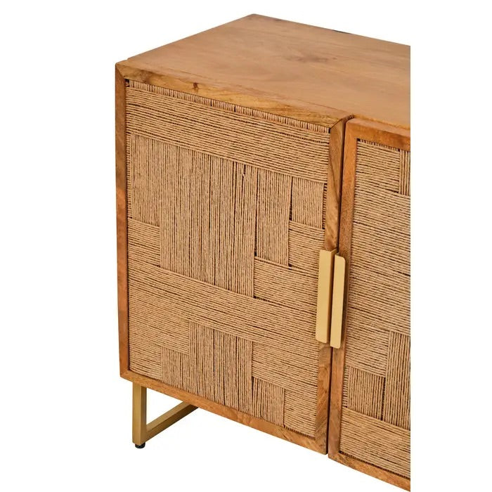 Elevate your home décor with this Four Door Sideboard, a perfect blend of rustic charm and contemporary elegance. A statement piece. Free UK Mainland Delivery. Shop online today at www.nobleandnook.co.uk