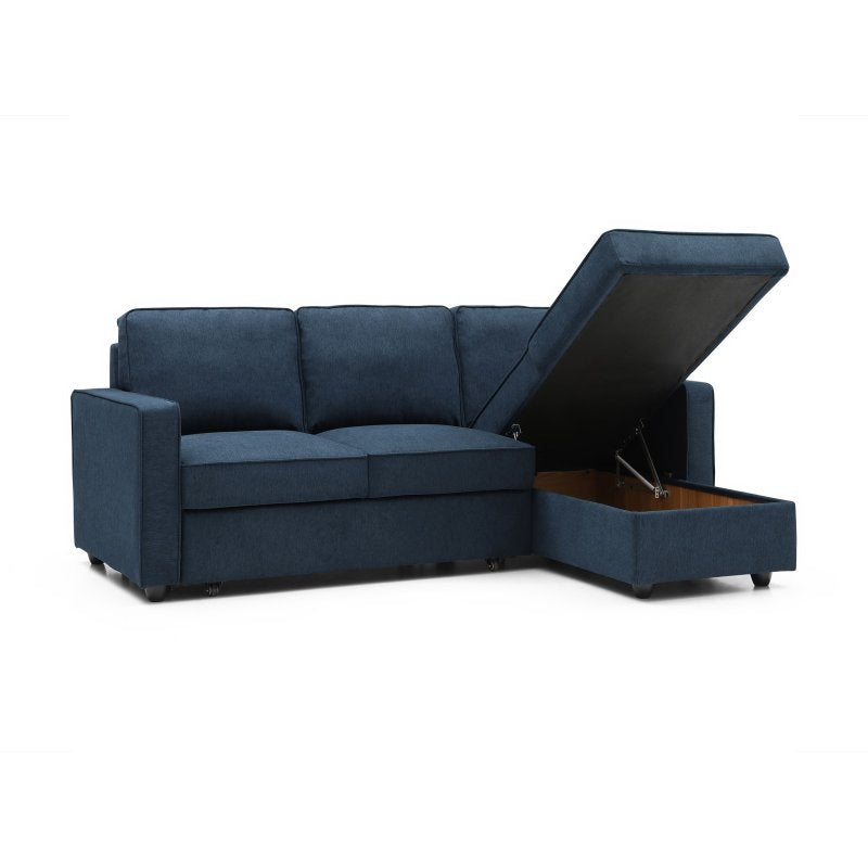 Upgrade your living space with the versatile Myles Corner Sofa Bed, a perfect combination of style, comfort, and functionality. Shop online today at www.nobleandnook.co.uk