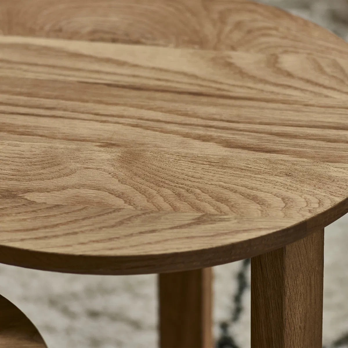 A trio of tables that nests neatly together, saving space when not in use and offering multiple configurations, whether placed beside a sofa, bed, or reading nook. www.nobleandnook.co.uk