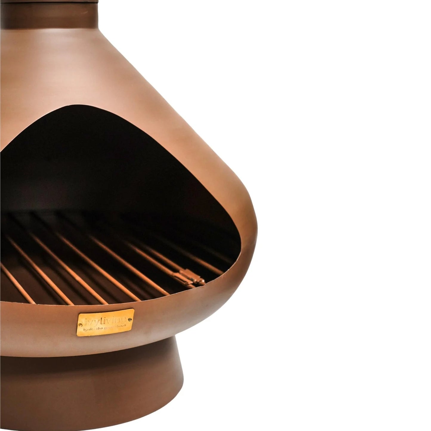 The Outdoor Fornax Fireplace provides a warm and cosy atmosphere, perfect for extending outdoor time during chilly nights. Shop online now at www.nobleandnook.co.uk