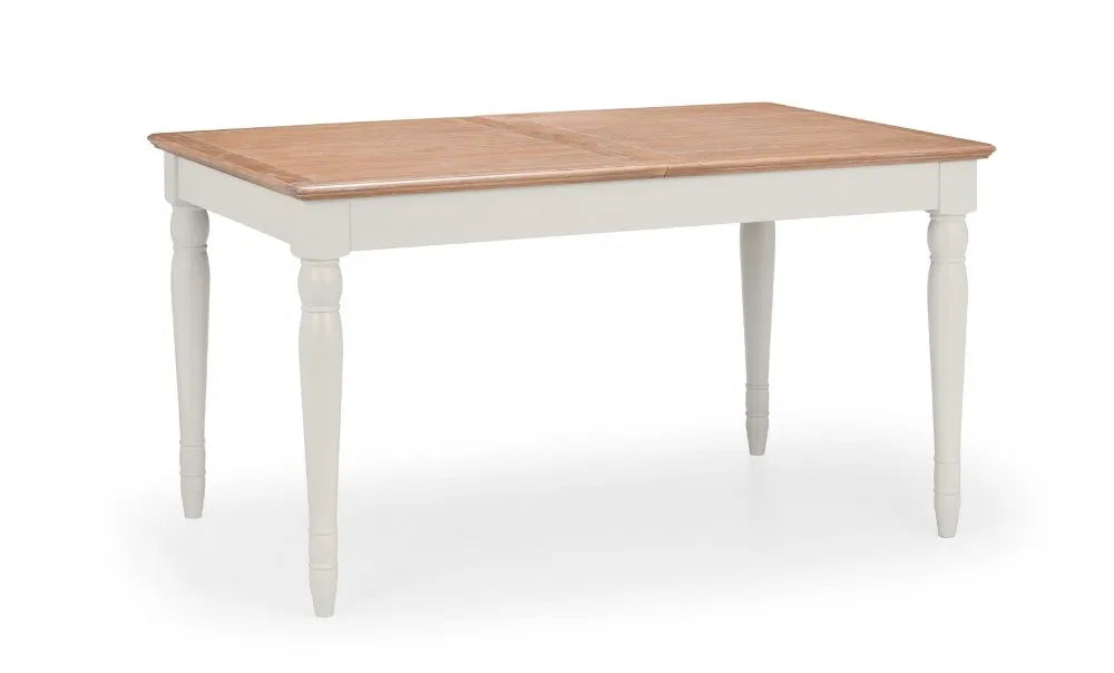 The Provence Butterfly Extending Dining Table. Dimensions: H78×L150/190×W90 cm. Pair with Provence dining chairs or an elegant, unified look. Shop online at www.nobleandnook.co.uk