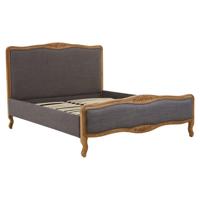 The Parkside Kingsize Bed, a perfect blend of sophistication and comfort. This elegantly upholstered bed is designed to complement modern and classic interiors alike. Shop online at Noble & Nook