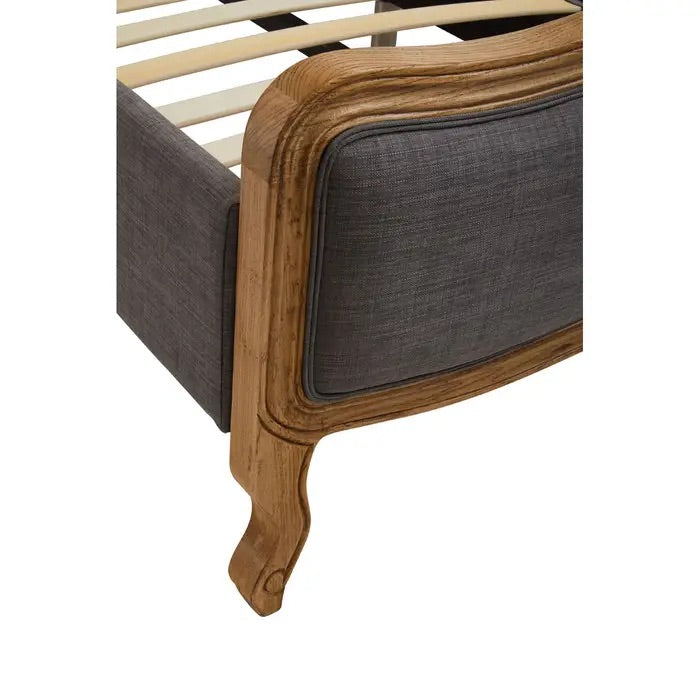 The Parkside Kingsize Bed, a perfect blend of sophistication and comfort. This elegantly upholstered bed is designed to complement modern and classic interiors alike. Shop online at Noble & Nook