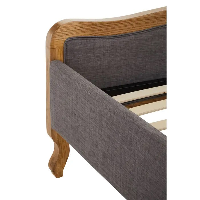 The Parkside Kingsize Bed, a perfect blend of sophistication and comfort. This elegantly upholstered bed is designed to complement modern and classic interiors alike. Shop online at Noble & Nook