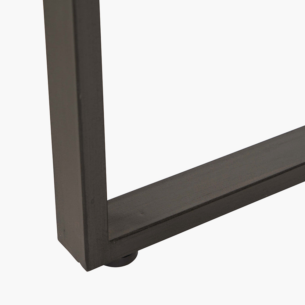 Elegant style and modern design from the Sand Wash Acacia Wood and Black Metal Bar Table. FREE UK MAINLAND DELIVERY. Shop online now at www.nobleandnook.co.uk