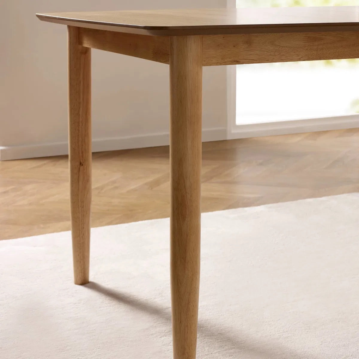 Dimensions: W180–220xD90xH76cm - Perfectly sized for both everyday meals and larger gatherings, this table expands effortlessly from 180 cm to 220 cm. Available at www.nobleandnook.co.uk