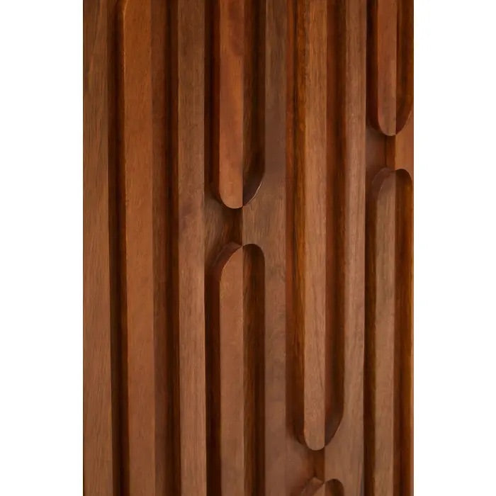 Shop the Torcino two door Mango Wood Cabinet in eco-friendly mango wood with intricately carved design. This item is pre-assembled. Shop online at www.nobleandnook.co.uk