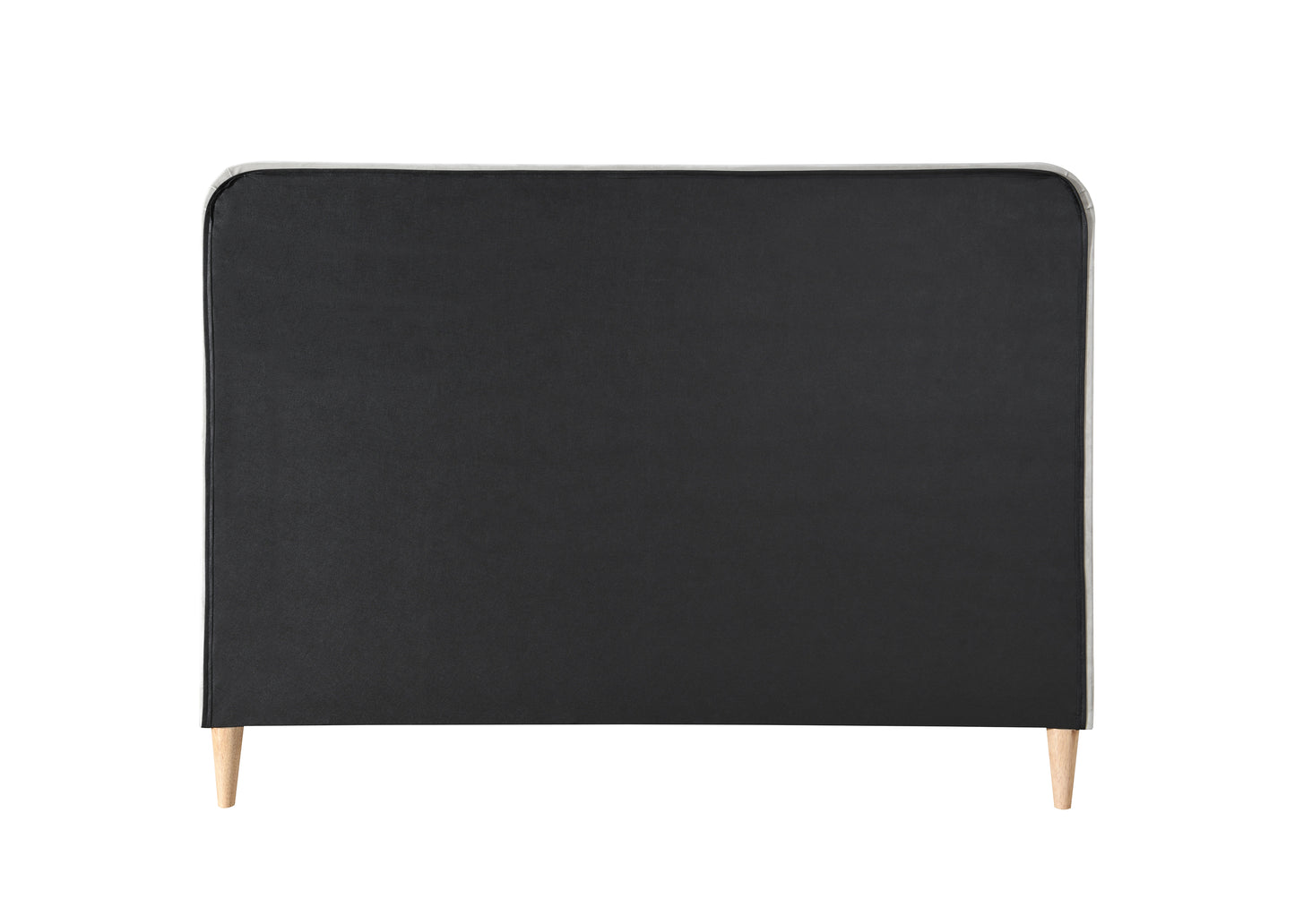 Experience luxury and comfort with this beautifully crafted king size bed frame, upholstered in warm stone grey fabric. Designed to blend timeless elegance. Shop online today at www.nobleandnook.co.uk