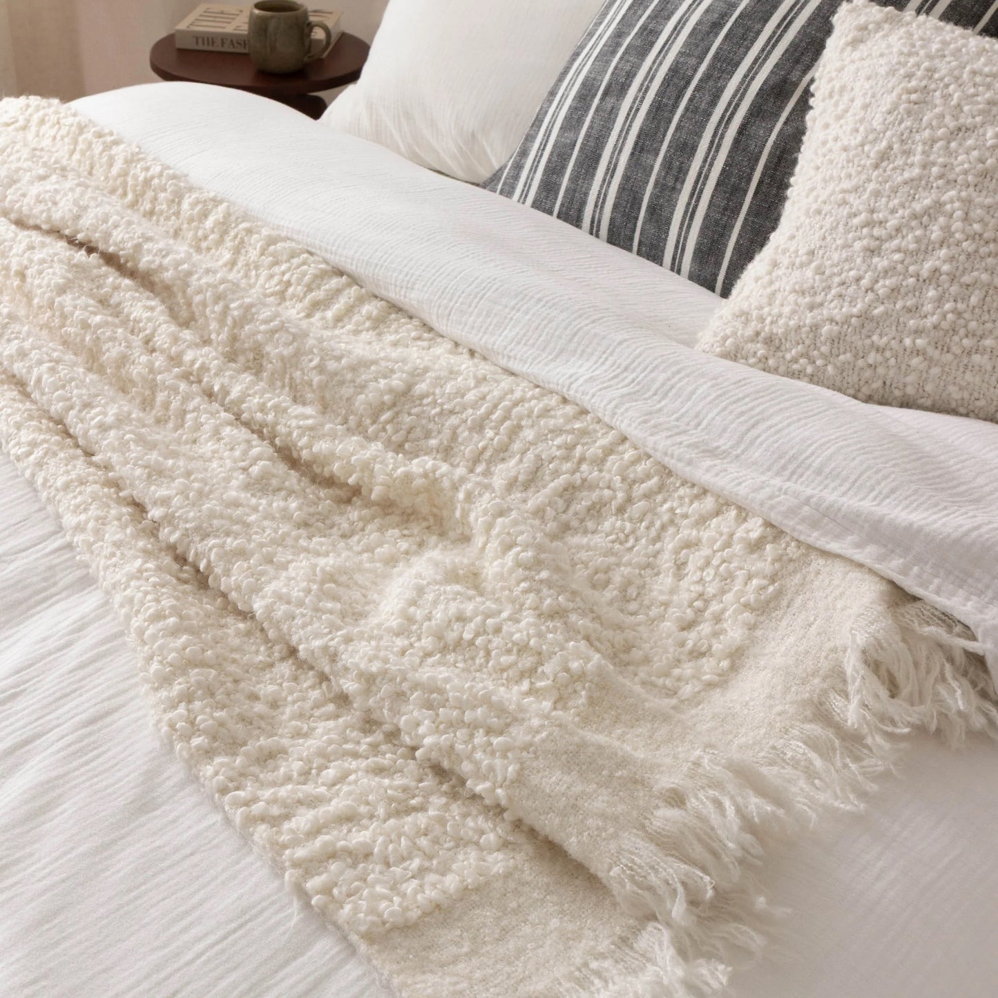 Ulsmere Cushion Ecru – Soft Neutrals and Understated Elegance