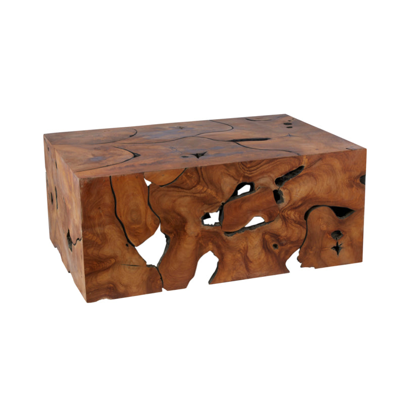 Teak Slice Coffee Table