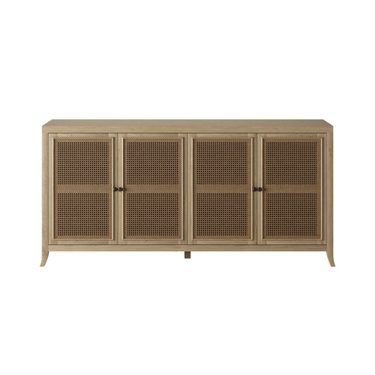 Shop the Witley Sideboard, made with grey aged oak and a rattan latticed front. FREE UK Mainland Delivery. Shop online today at www.nobleandnook.co.uk