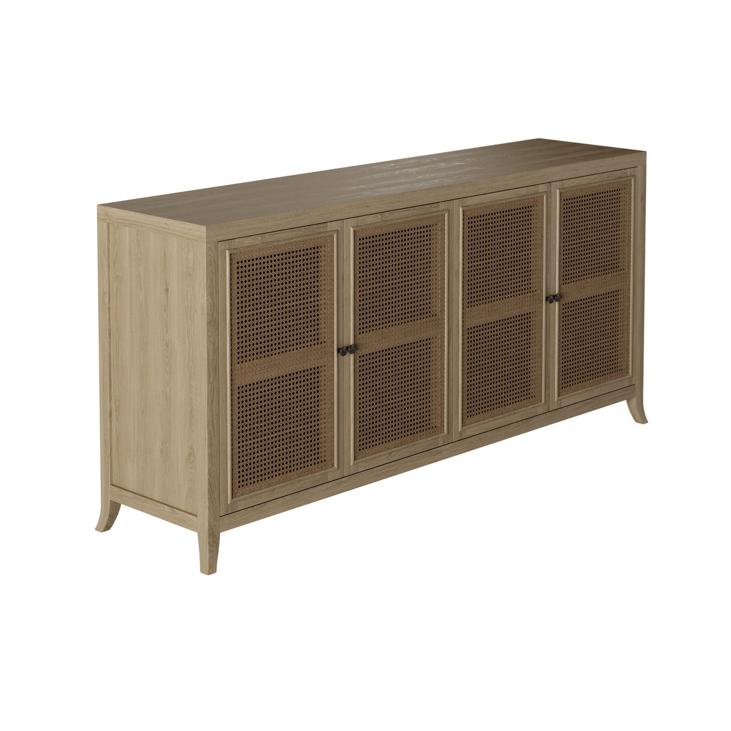 Shop the Witley Sideboard, made with grey aged oak and a rattan latticed front. FREE UK Mainland Delivery. Shop online today at www.nobleandnook.co.uk