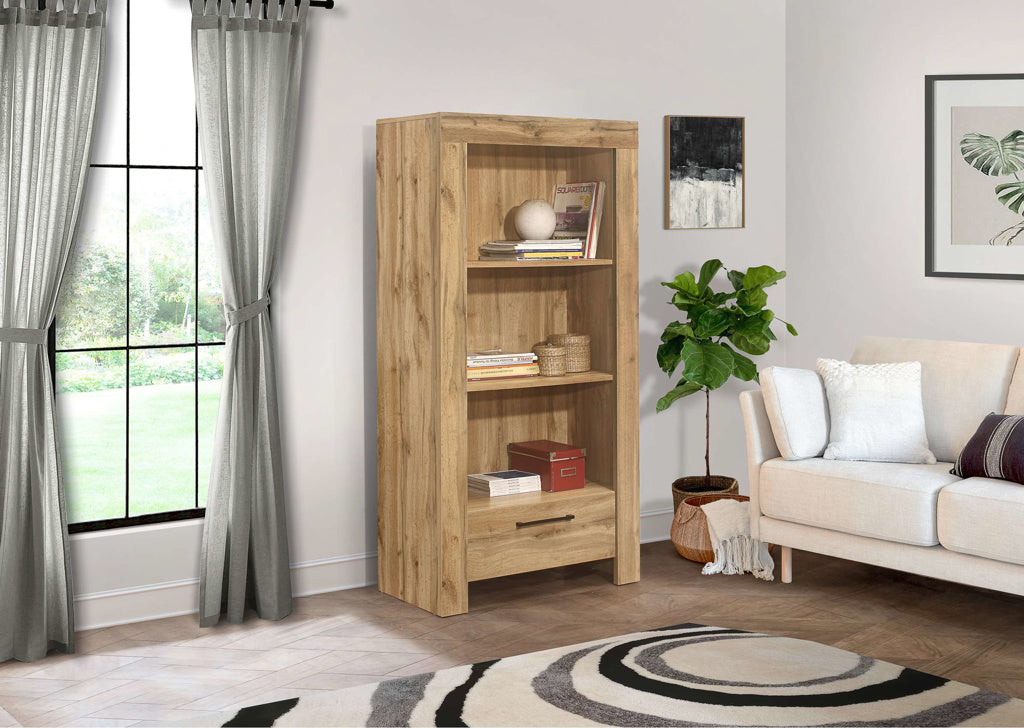 The Compton Bookcase blends classic charm with modern practicality. Inspired by traditional oak furniture making it is a perfect addition to any home. Shop online now at www.nobleandnook.co.uk