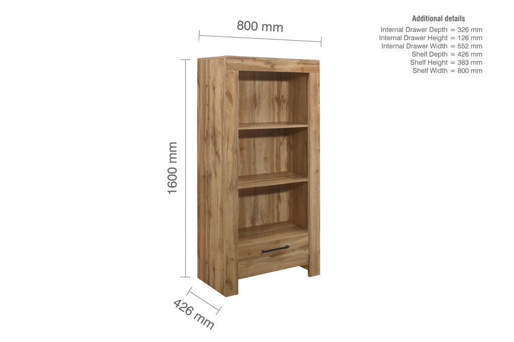 The Compton Bookcase blends classic charm with modern practicality. Inspired by traditional oak furniture making it is a perfect addition to any home. Shop online now at www.nobleandnook.co.uk