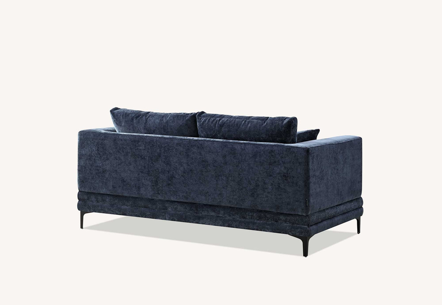 Shop the Lenox 2 and 3 Seater Sofas in Aegean Blue Velvet, timeless mid-century modern sofas with deep sumptuous cushions for you to sink into and relax. Crafted with a solid wooden frame and high-density foam padding. Shop online today at www.nobleandnook.co.uk