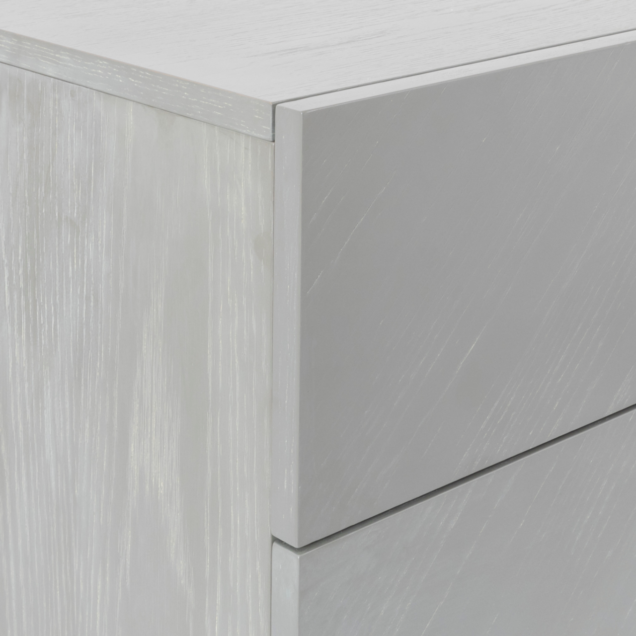 Shop the Lilly Four Drawer Chest in Grey Oak built on a bronze metal frame by Twenty10 Designs. Shop online now at www.nobleandnook.co.uk