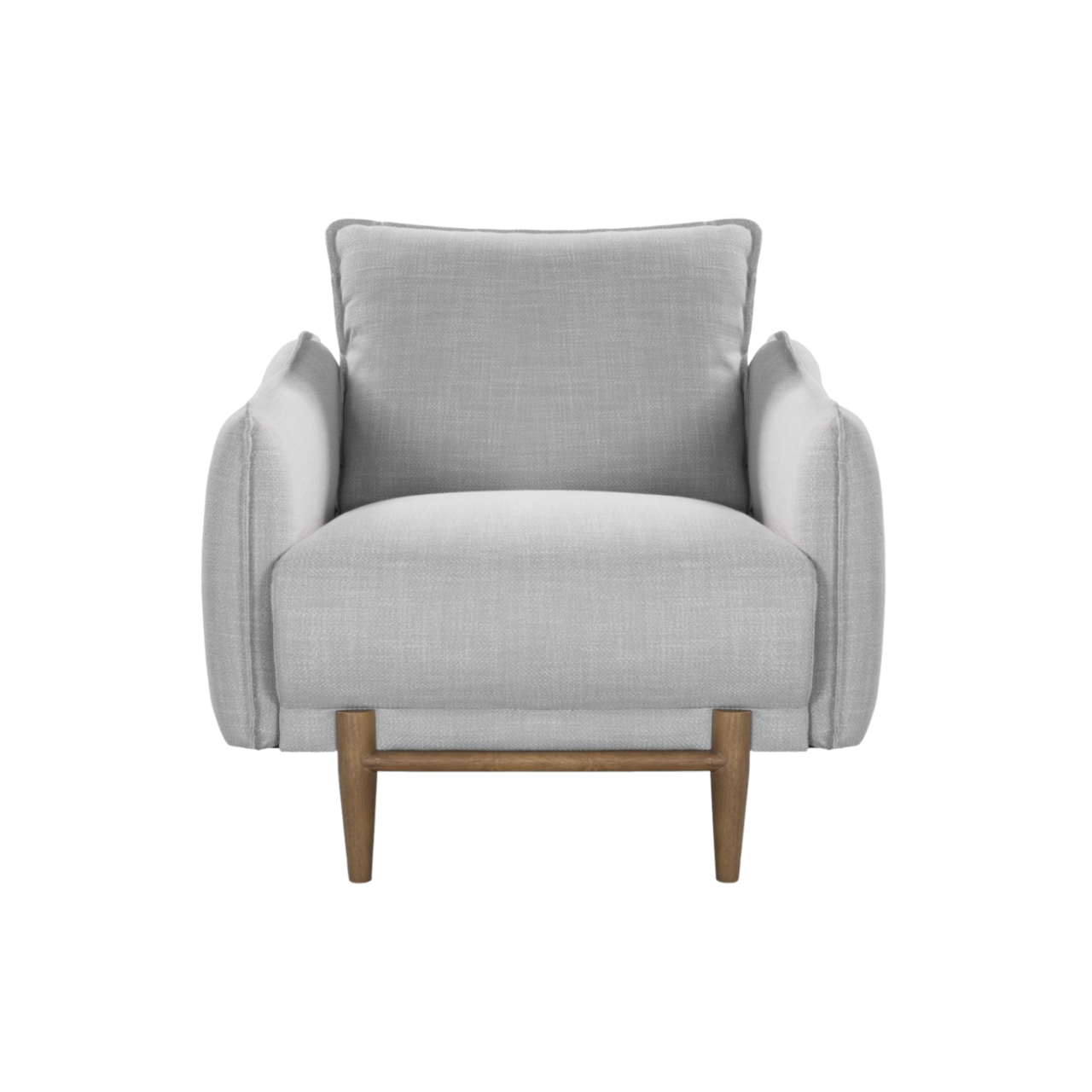 The Louie Armchair with Ash Grey Frame