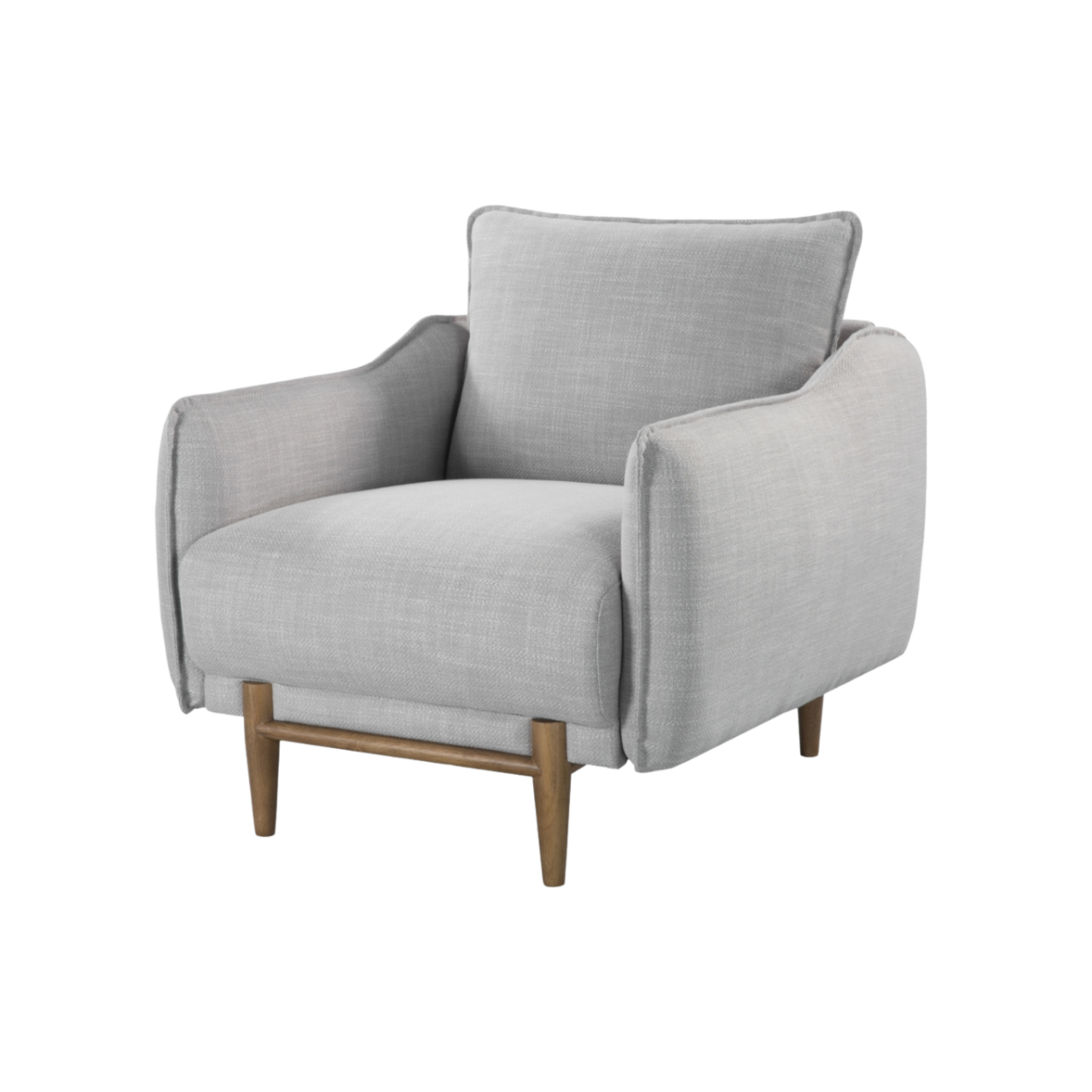 The Louie Armchair with Ash Grey Frame