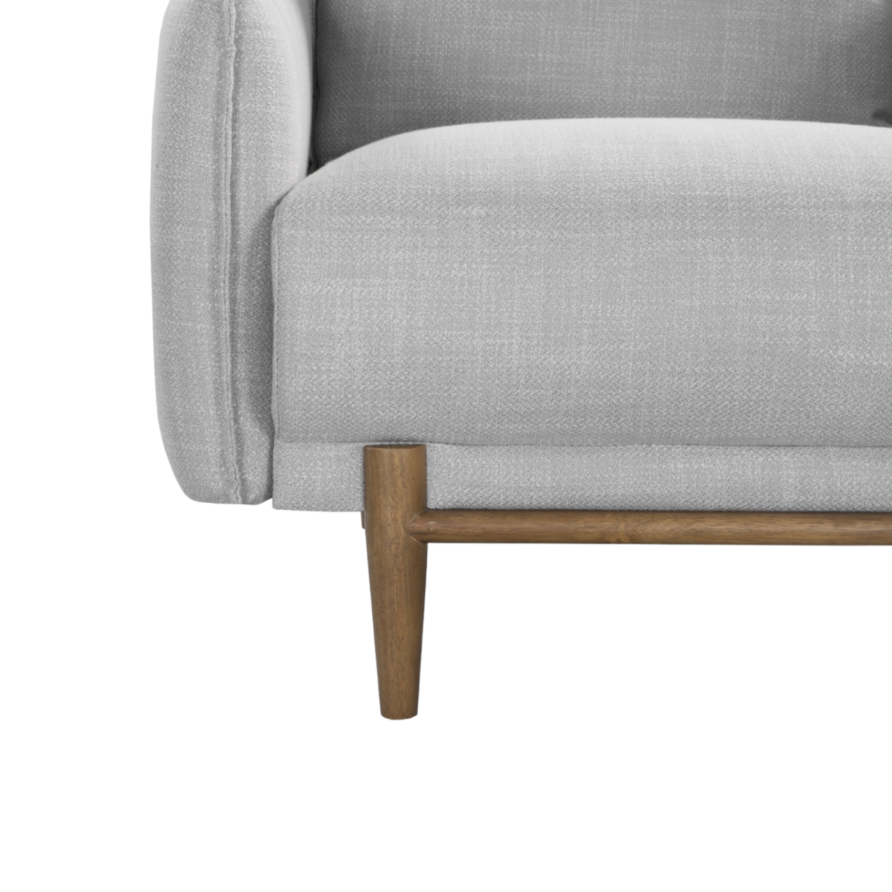 The Louie Armchair with Ash Grey Frame