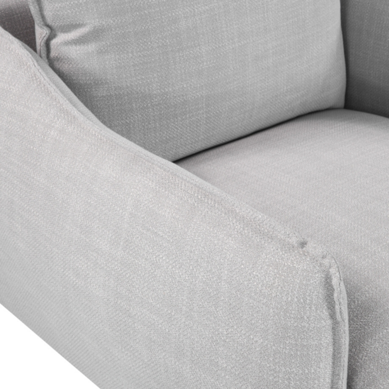 The Louie Armchair with Ash Grey Frame