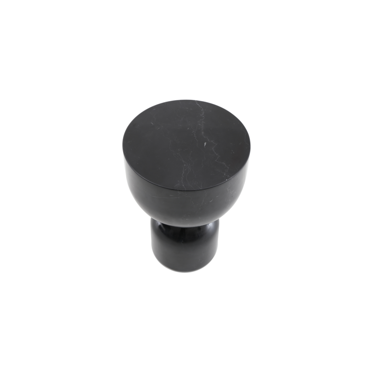 Shop the Pepper Lamp Table in black marble, a sculptured design that draws inspiration from ancient Greek architecture. Shop online now at www.nobleandnook.co.uk