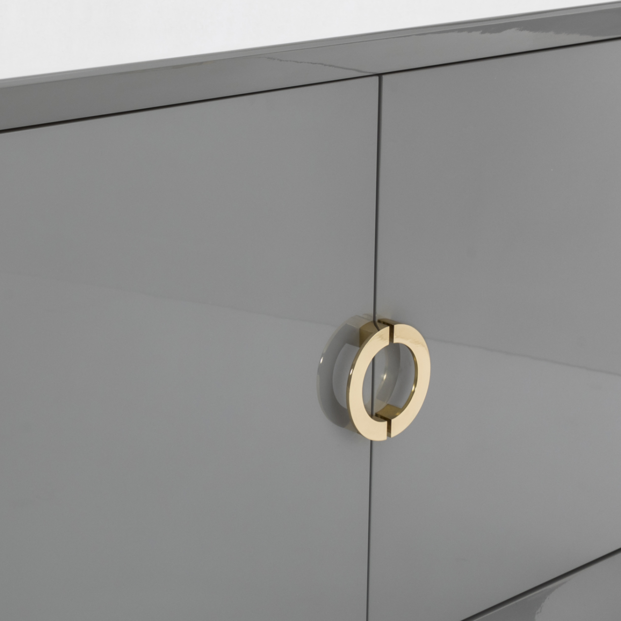 Shop the Quartz Sideboard today. Finished in a high gloss with beautiful contrasting bronze handles, this stylish piece would look stunning in any room. Shop online today at www.nobleandnook.co.uk