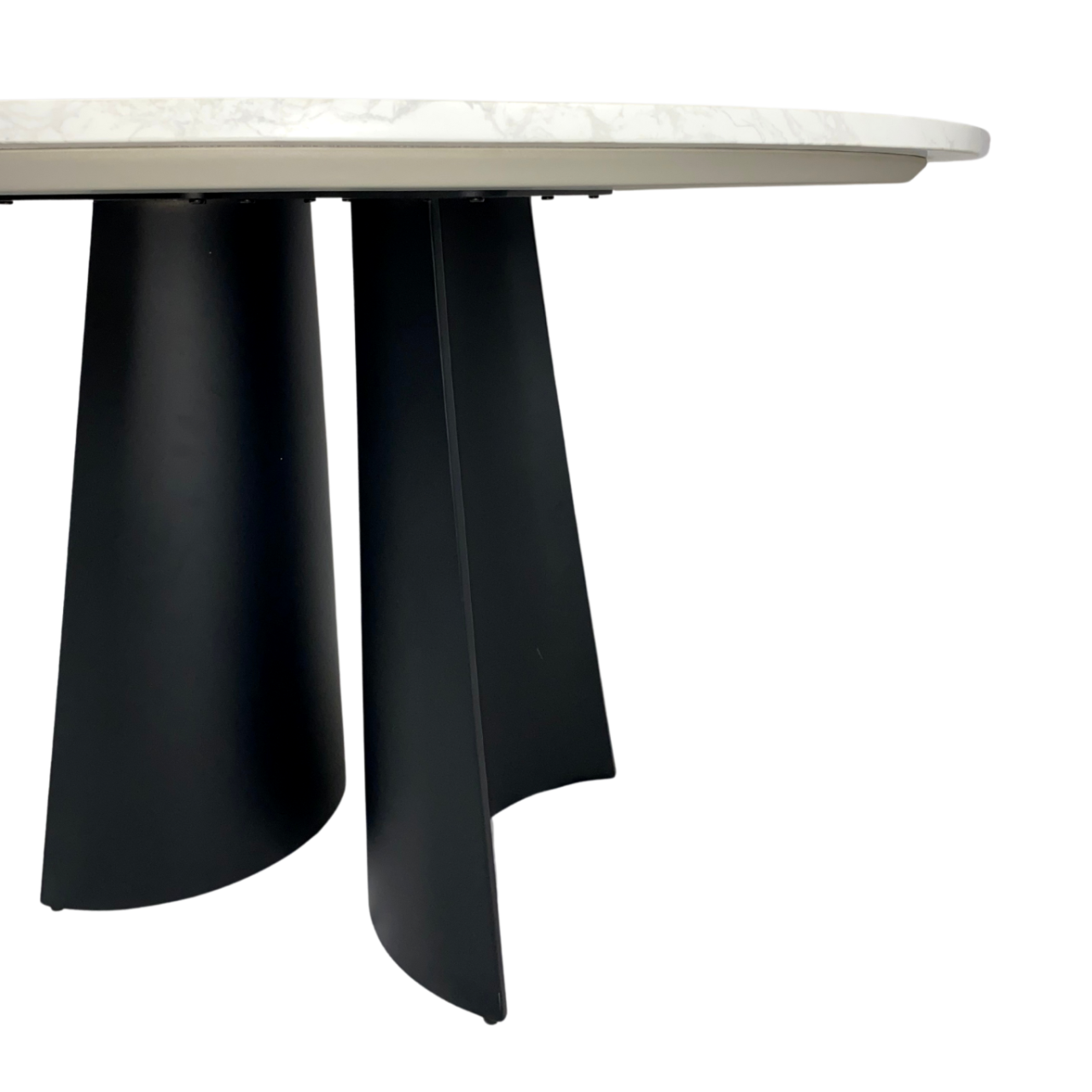 Shop the post-modern dining experience with the Rosemary Round Dining Table by Twenty10 Designs. FREE UK MAINLAND DELIVERY. Shop online now at www.nobleandnook.co.uk