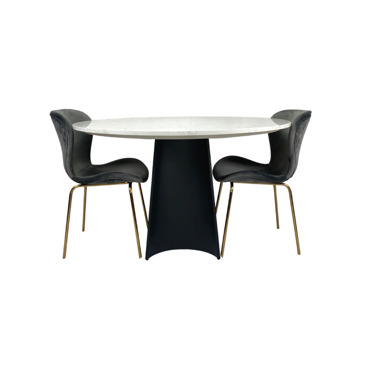 Shop the post-modern dining experience with the Rosemary Round Dining Table by Twenty10 Designs. FREE UK MAINLAND DELIVERY. Shop online now at www.nobleandnook.co.uk
