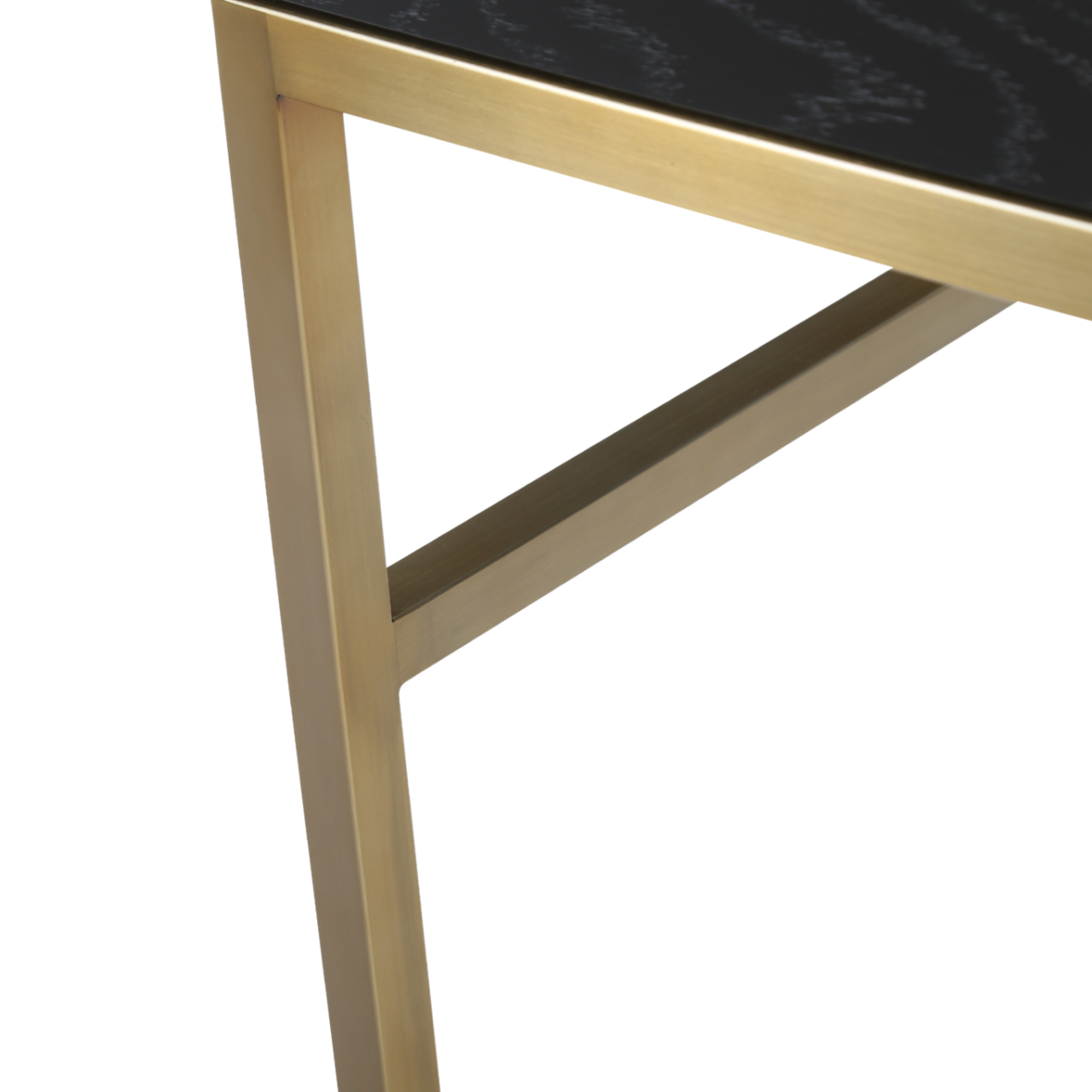 Shop the Tulip Dressing Table in a black oak finish with sleek brass handles by Twenty10 Designs. FREE UK Mainland Delivery. Shop online today at www.nobleandnook.co.uk
