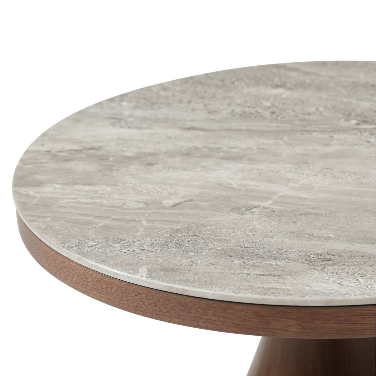 Shop the modern luxury of the Willow End Table featuring a circular glass top with mesmerising marbled effect. FREE UK MAINLAND DELIVERY. Shop online now at www.nobleandnook.co.uk