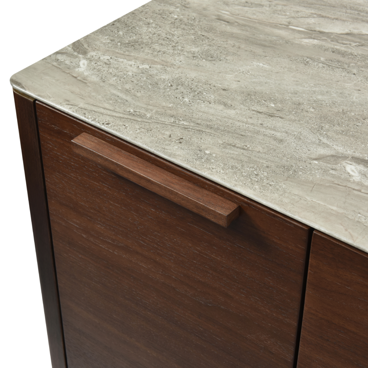 Shop the beautifully crafted Willow TV Unit in walnut and a detailed marbled glass beige top for a touch of elegance. Free UK Mainland Delivery. Shop online today at www.nobleandnook.co.uk