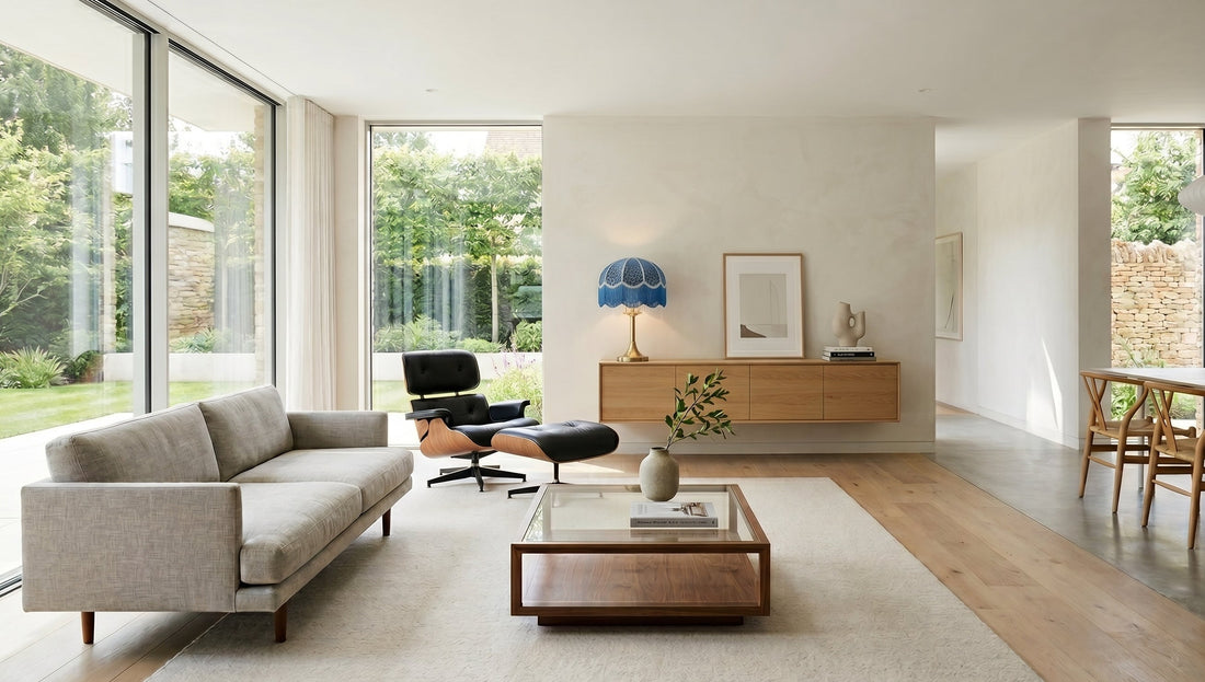 Midimalism Interiors: How to Style Warm, Sculptural Rooms with Handmade Lampshades