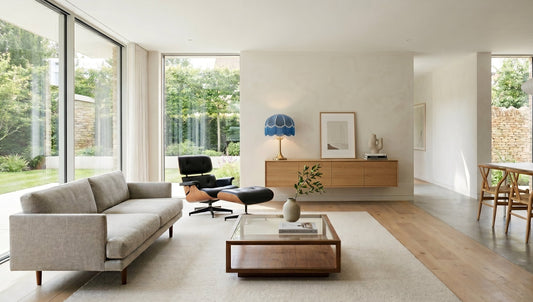 Midimalism Interiors: How to Style Warm, Sculptural Rooms with Handmade Lampshades