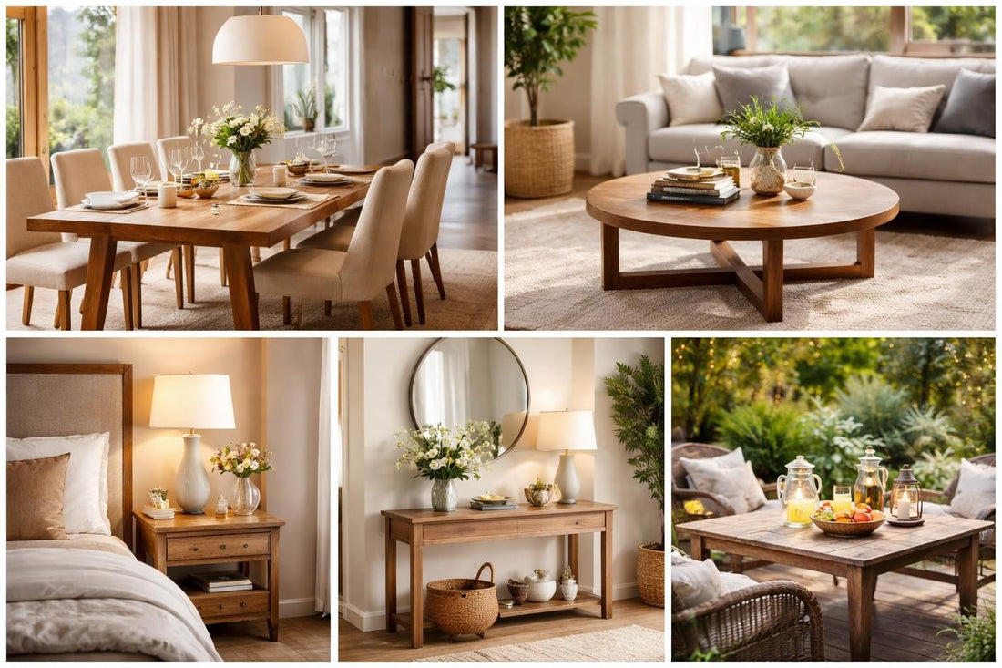 At Home Tables: Essential Guide to Styling Every Room