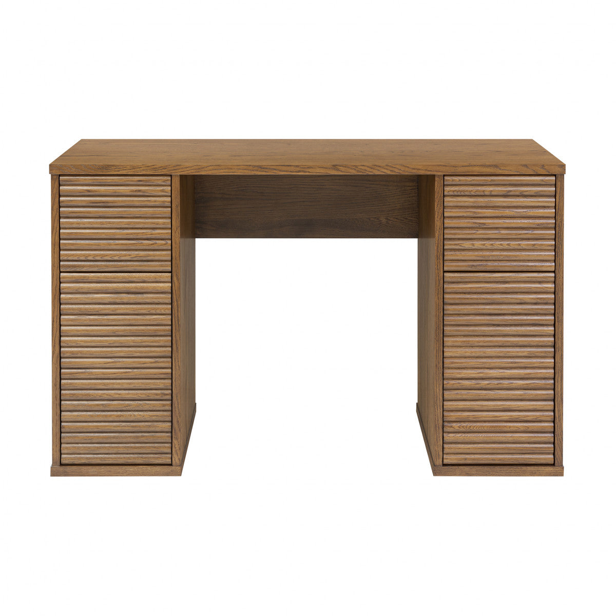 Charlton Desk | Oak in Aged Walnut Finish