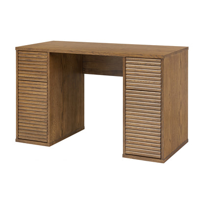 Charlton Desk | Oak in Aged Walnut Finish