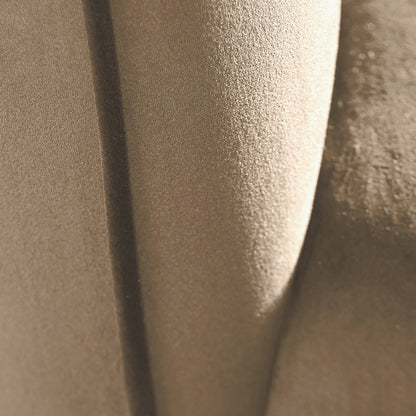 Lucca Biscuit Velvet Sofa with Metal Legs | Compact Velvet Sofa