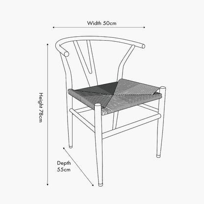 Shop the Quinn Dining Chair, expertly crafted from beech wood and finished in sleek Scandi style white by Pacific Lifestyle. Shop online now at www.nobleandnook.co.uk