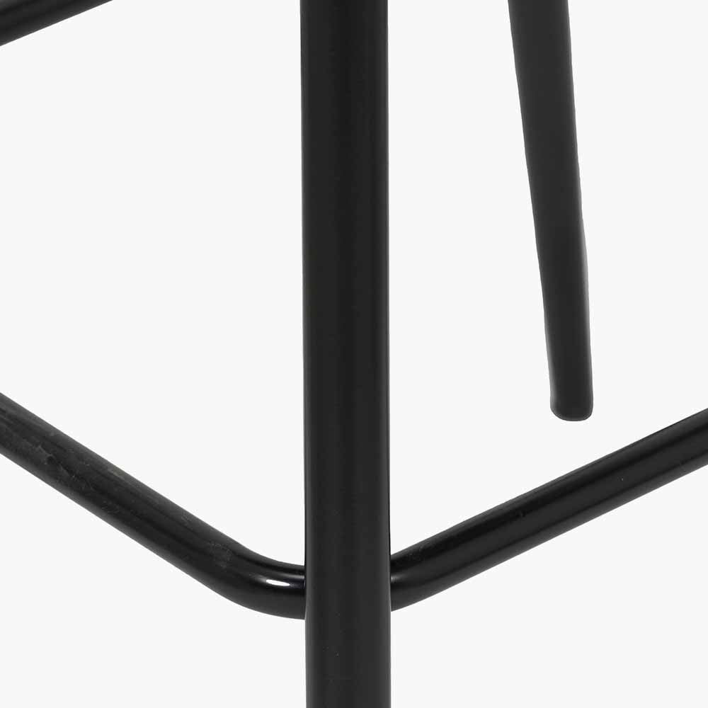 Refine your space with the Turi Pebble Linen Mix and Black Metal Bar Stool with gently curved backrest and soft pebble-toned linen mix upholstery. Shop online today at www.nobleandnook.co.uk